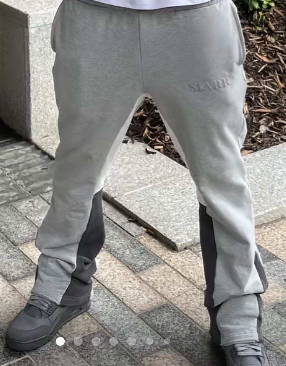 STARR Tonal Contrast-Panel Joggers